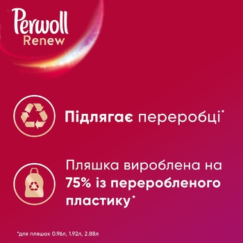 Гель для прання Perwoll Renew Color та гель для прання Perwoll Renew Black 2х3,72л - купити, ціни на METRO - фото 4