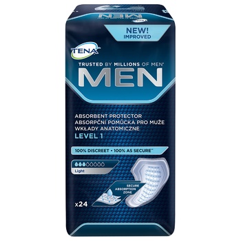 Tena Level 1 Men Absorbent Protector 24pcs - buy, prices for Tavria V - photo 1