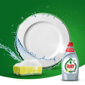 Fairy Lemon and Lime Dishwashing Liquid 650ml - buy, prices for Auchan - photo 4