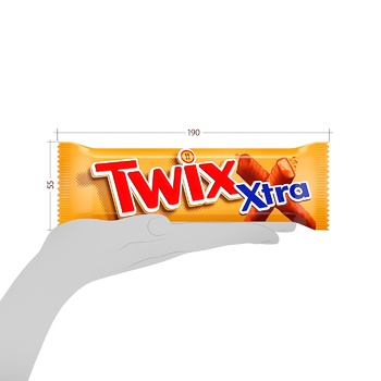 Twix Xtra Milk Chocolate Candy Bar 75g - buy, prices for EKO Market - photo 2