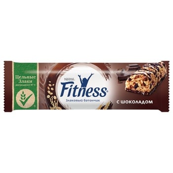 Батончик NESTLÉ® FITNESS® злаковий з шоколадом 23,5г - купити, ціни на METRO - фото 1