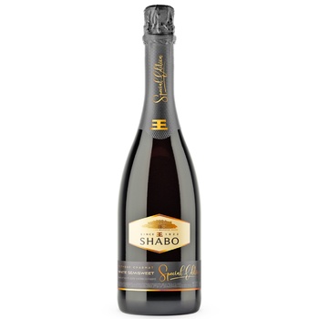 Вино ігристе Shabo Charmat біле брют 10,5-13,5% 0.75л - купити, ціни на - фото 3