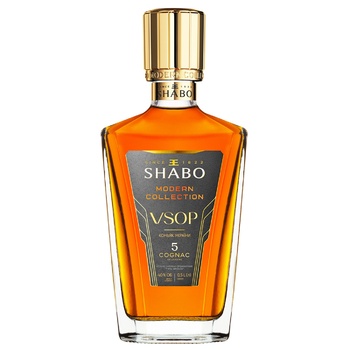 Бренді Shabo Modern Collection V.S.O.P. 5 років 40% 0,5л - купити, ціни на Auchan - фото 1