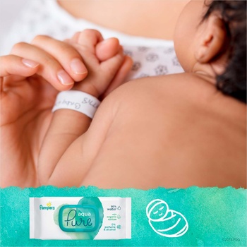 Cалфетки Pampers Aqua Pure 48шт - купить, цены на - фото 9