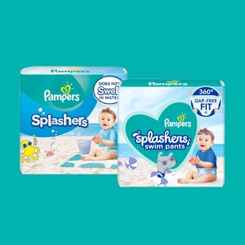 Трусики для плавания Pampers Splashers размер 5-6 Junior 12-17кг 10шт - купить, цены на МегаМаркет - фото 7