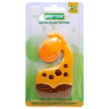 Baby Team Giraffe Teether with Water - buy, prices for Auchan - photo 1