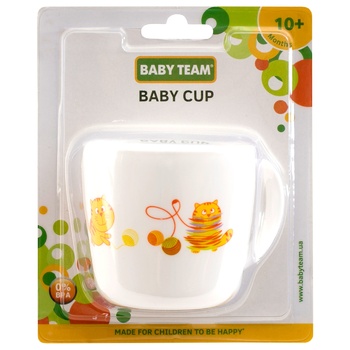 Чашка Baby Team дитяча 200мл - купити, ціни на Auchan - фото 1