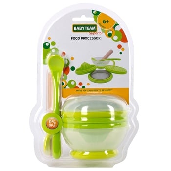 Набор для кормления Baby Team Superior Food Processor - купить, цены на METRO - фото 1