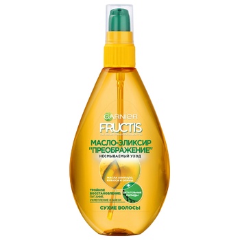 Олія-еліксир Garnier Fructis для усіх типів волосся 150мл - купити, ціни на ULTRAMARKET - фото 1