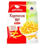 Картопля фрі Рудь Шеф-кухар швидкозаморожена 1кг
