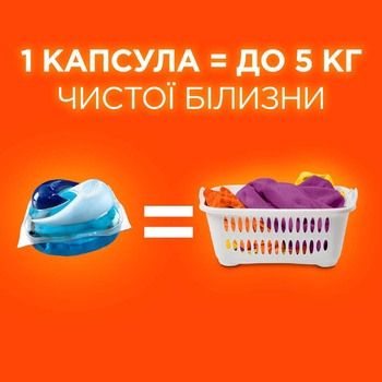 Капсули для прання Tide Pods 3in1 Color 30шт 24,8г - купити, ціни на Auchan - фото 5