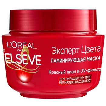 Маска для волос L'Oreal Paris Elseve Эксперт цвета 300мл - купить, цены на КОСМОС - фото 5