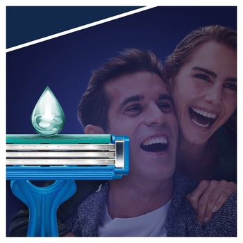 Бритви Gillette Blue Simple3 одноразові 8шт - купити, ціни на - фото 10