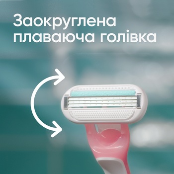 Бритви Venus Smooth Sensitive одноразові 3шт - купити, ціни на  - фото 6