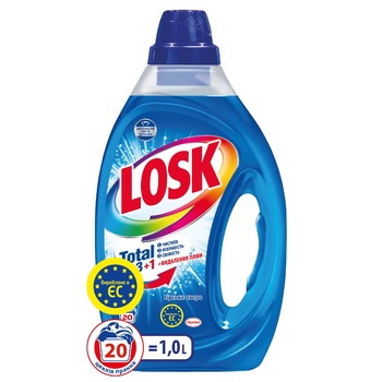 Losk Active-Zyme 6 Mountain Lake Washing Gel 1l - buy, prices for EKO Market - photo 2