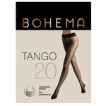 Bohema Tango 20 Den Black Tights for Women Size 4