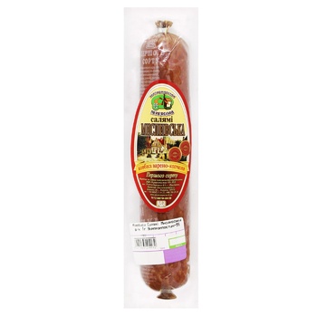 Ukrprompostach-95 Hunter Salami Boiled-smoked Sausage - buy, prices for MegaMarket - photo 2