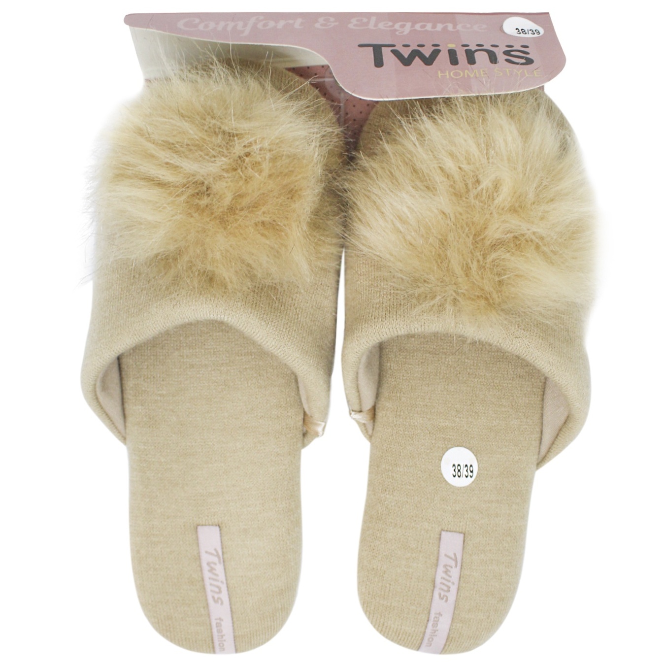 

Тапочки Twins домашние женские 38-39р