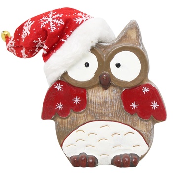 Owl Decoration 15cm