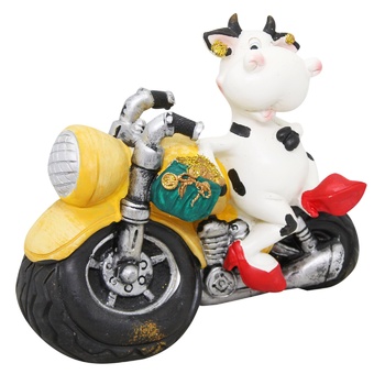 Souvenir Cow on Motorcycle in stock - buy, prices for METRO - photo 3