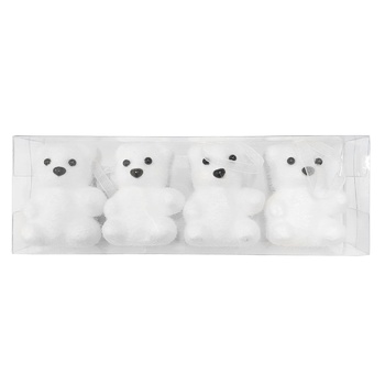 Bear's Decoration 4pcs 7Х5cm - buy, prices for METRO - photo 2