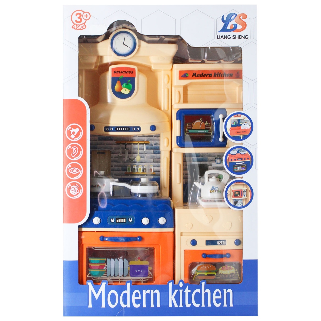

Игрушка JoyToy Кухня 38x27,5x8.5см LS322-21