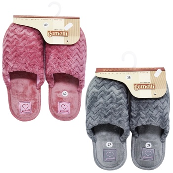 Gemelli Frida 7 Women's Home Slippers in Assortment - buy, prices for COSMOS - photo 1