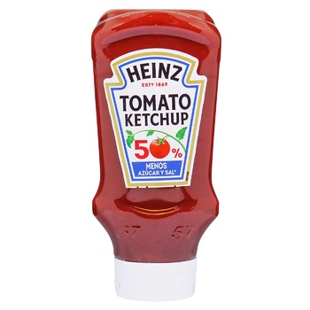 Heinz Tomato Ketchup 50% 550g