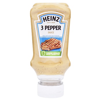 Heinz Three Peppers Sauce 220ml - buy, prices for NOVUS - photo 1