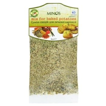 Minos For Baked Potatoes Spices Mix 50g - buy, prices for NOVUS - photo 1