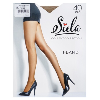 Siela T-Band Glase Women's Tights 40den 3s - buy, prices for Za Raz - photo 1