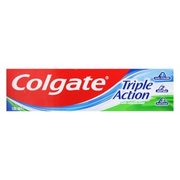 Colgate Toothpaste Triple action 100ml - buy, prices for Supermarket "Kharkiv" - photo 2