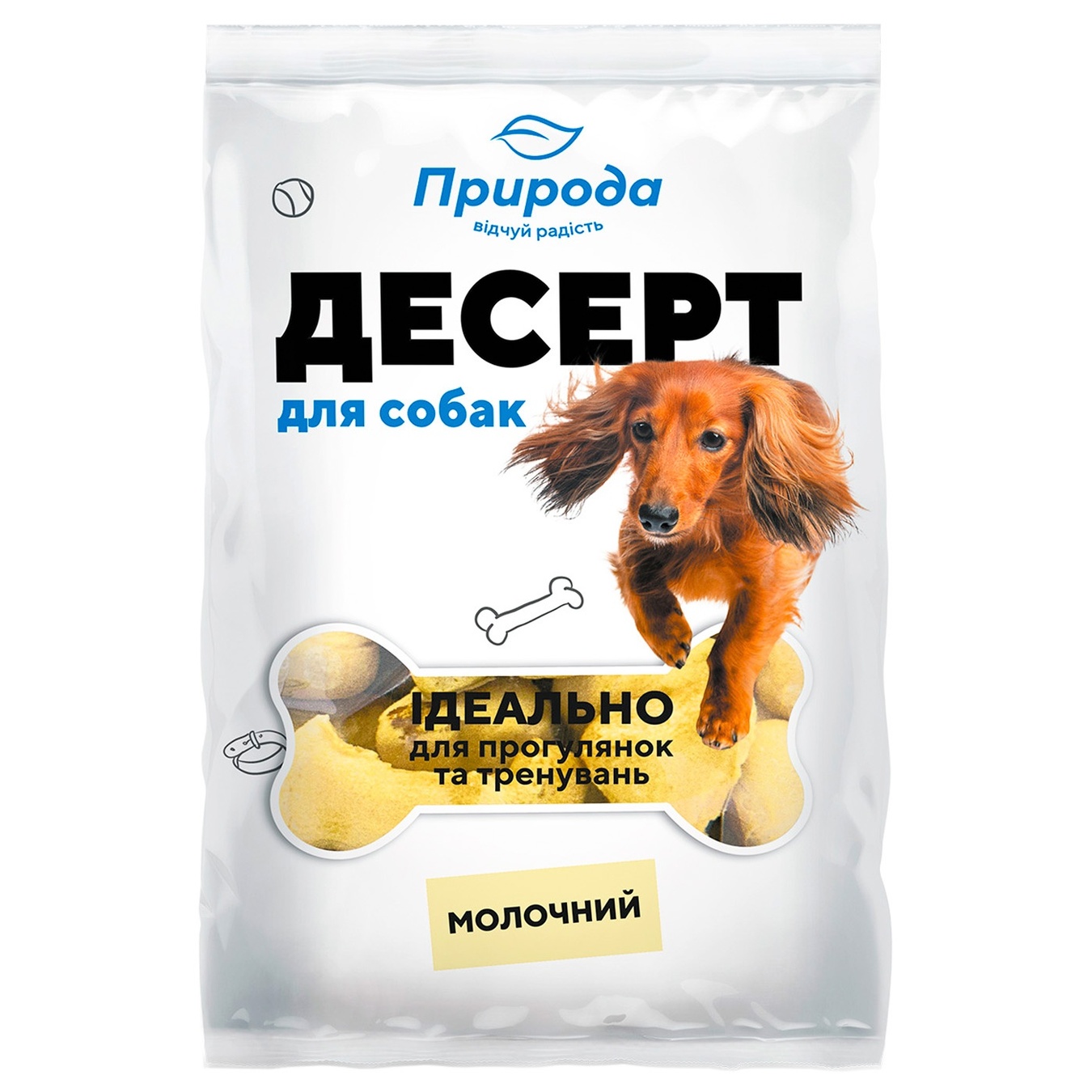

Лакомство Природа Десерт Молочный для собак 550г