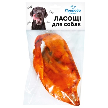 Nature Pork Ear Treats for Dogs 1pc - buy, prices for Tavria V - photo 1