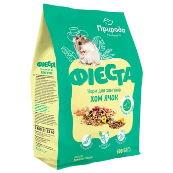 Pryroda Food Fiesta for Hamsters 600g - buy, prices for METRO - photo 1