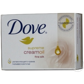 soap-cream dove soft silk for body 75g Germany - buy, prices for - photo 1