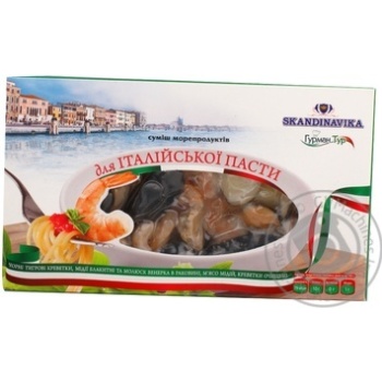 Seafood mix Skandinavika for Italian pasta 400g Ukraine - buy, prices for NOVUS - photo 3