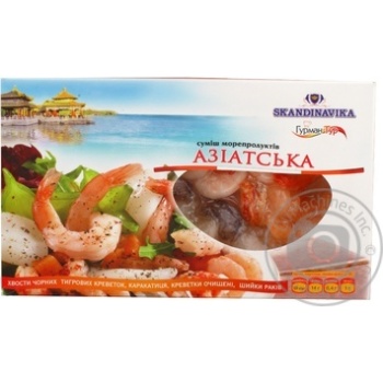 Seafood mix Asian Skandinavika 300g Ukraine - buy, prices for - photo 5