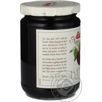 Jam Darbo cherry 450g glass jar Austria - buy, prices for NOVUS - photo 6