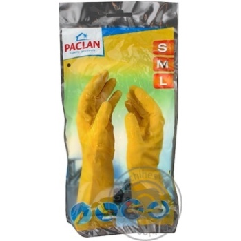 Gloves Paclan rubber for home - buy, prices for MegaMarket - photo 1