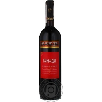 Wine Tamada Khvanchkara red semisweet 11% 750ml glass bottle Ukraine - buy, prices for MegaMarket - photo 6