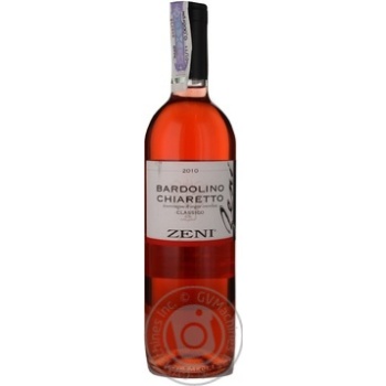 Wine Bardolinno pink dry 12.5% 2010year 750ml Italy - buy, prices for MegaMarket - photo 1