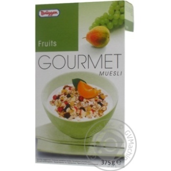 Muesli Bruggen fruit 375g - buy, prices for MegaMarket - photo 1