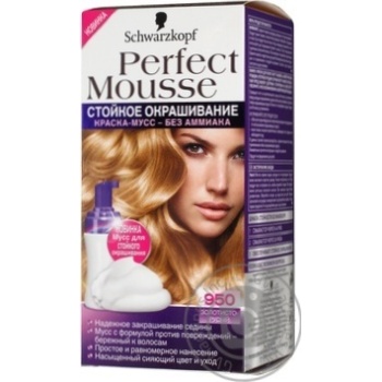 paint-mousse perfect mousse golden brown for blondes Germany - buy, prices for - photo 3