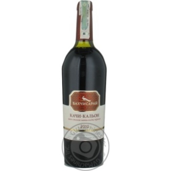 Wine Bakhchysaray 12% 750ml glass bottle Ukraine - buy, prices for NOVUS - photo 2