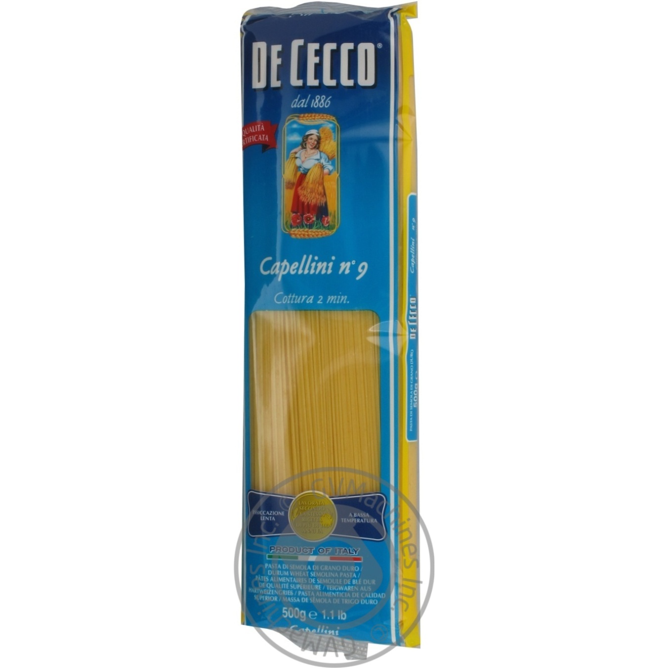 

Макароны De Cecco капеллини 500г