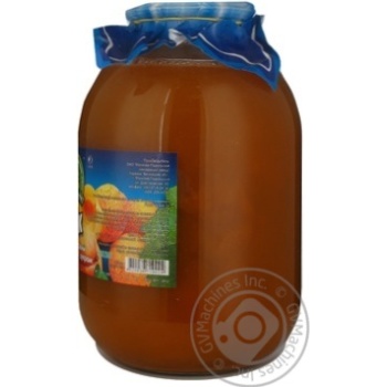 Sterilized juice with sugar and pulp Dary laniv apricot glass jar 3000ml Ukraine - buy, prices for MegaMarket - photo 4