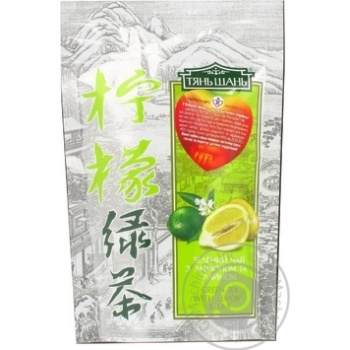 Green tea Tian Shan with lemon and lime 80g Ukraine - buy, prices for MegaMarket - photo 3