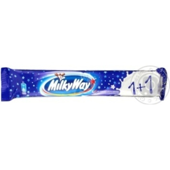 Батончик Milky Way з суфле покритий молочним шоколадом 52г  Росія - купити, ціни на NOVUS - фото 3