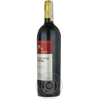 Вино Louis Eschenauer Bordeaux червоне сухе 0.75л х6 купить, цены на МегаМаркет - фото 2